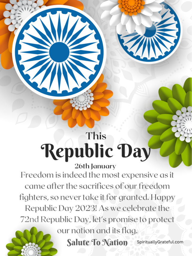 Happy Republic Day – 74th